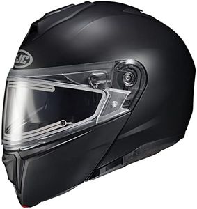 HJC Helmets i90 Modular Electric Snowmobile Helmet Semi-Flat Black Xl