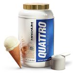 QUATTRO Magnum Nutraceuticals Vanilla Soft Serve Ice Cream,2lb - May Support Muscle Growth & Recovery