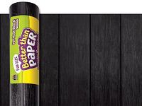 Teacher Created Resources Fun Size Vertical Black Wood Better Than Paper Bulletin Board Roll