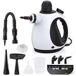 KOITAT Portable Steam Cleaner, Hand Held steamers for cleaning house, Home Multi Purpose - 10-Piece Accessory Kit for Sofa, Carpets, Upholstery, Car, Floor, Bathroom, Mattress and More-Steam Cleaners