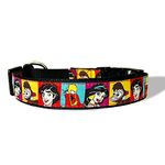 That Dog In Tuxedo Aladdin Adjustable Dog Collar - (Black, S)