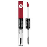 Revlon Liquid Lipstick with Clear Lip Gloss, ColorStay Face Makeup, Overtime Lipcolor, Dual Ended with Vitamin E in Plum/Berry, Ultimate Wine (140), 0.07 oz