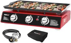 Royal Gourmet PD1301R 3 Burner Tabl