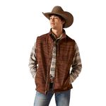 ARIAT Men's Standard Logo 2.0 Chimayo Vest, Shaved Chocolate