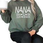 Personalized Nana Shirt With Grandk