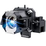 COOBAN for ELPLP39 Replacement Projector Lamp Bulb with Housing for Epson PowerLite HC 1080 1080UB PowerLite HC 720 EMP-TW700 EMP-TW980 EMP-TW1000 EMP-TW2000 V13H010L39 Projector Lamp