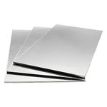 The Mesh Company Metal Sheet Plate: Aluminium, Mild Steel, 304 Stainless & Alu Checker Sheet Metal | 0.5mm to 3mm Thickness" (2mm Alu Chequer 100 x 100mm)