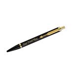 SAVRI Personalized Parker Black Ball Pen - Name Engraved - Ideal for Corporate Gifting, Special Occasions - Customized Name- Best Gift for Professionals, Graduation, Promotion, Anniversary