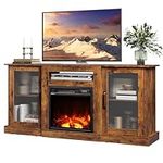 WLIVE Fireplace TV Stand for 65" TV