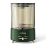 COSTAR Humidifier for Room Moisture, Whisper-Quiet 4.2 Litres Cool Mist Ultrasonic Humidifier with Large Capacity Water Tank Humidity, Top Fill, Auto-Shut off, Cold & Cough Relief (Green)
