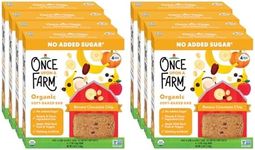 Once Upon a Farm Organic Soft Baked Kids' Bars, Banana Chocolate Chip | 8 boxes