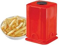 KIDNGTON Potato Chipser, French Fries Chips Maker Machine, Snacks Finger Chps Cutter – Multi Colour, Plastic