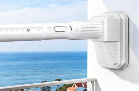 FADOTY Tension Curtain Rod No Drilling, 41-139 Inch Heavy Duty Shower Rod