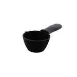 Cast Iron Tadka Pan | Tempering Pan | Triple-Seasoned | Dia 11 cms | Depth 6 cms | Weight 800 gms | With Heat Proof Silicone Sleeve