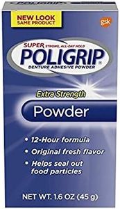 Super Poligrip Denture Adhesive Powder-1.6 oz