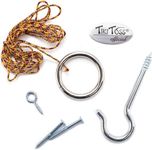 Tiki Toss Hook and Ring Toss - Brass Bones - DIY Kit