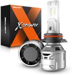 SEALIGHT 9006 LED Head Bulbs, 22000 Lumens 80W 6500K Cool White HB4 Head bulbs, 7 Years Lifespan X5 Upgrade Temperature Control and Adjustable Light Shape - Pack of 2