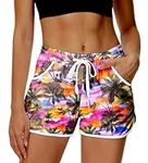 Deerose Women Summer Board Shorts T