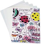 POPSICO 25 count. Premium Sugar Frosting Cake Decoration Sheets | Standard Letter Size 8 1/2" x 11" | White Edible Printer Paper