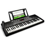 Alesis Melody 54 - Electric Keyboard Digital Piano with 54 Keys, Speakers, 300 Sounds, 300 Rhythms, 40 Songs, Microphone and Piano Lessons