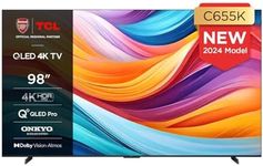 TCL 98C655K 98-inch 144Hz, QLED Pro