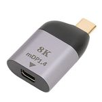 USB C to Mini DisplayPort Adapter, 8K 60Hz Type C Male Source to Mini DP Female Sink HDTV Adapter for Tablet Phone Laptop