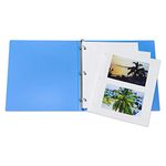 C-Line 85050 Redi-Mount Photo Sheets, 3-Hole Punched, 11 x 9, 50 Sheets Per Box