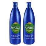 SHALIMARS Popular Coconut Oil 500ml pack of 2