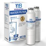 Wildberries Replacement for Samsung Refrigerator Water Filter Replacement - RS25J500DSR/AA Water Fridge Filter Compatible Samsung HAF-CIN/EXP, DA29-00020A, DA97-08006A, Kenmore 46-9101, Pack of 2