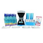 SNOWIE - Little Snowie Max Snow Cone Machine - Premium Shaved Ice Maker, With Powder Sticks Syrup Mix, Entrepreneur Kit, Black