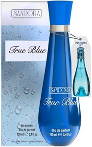True Blue Woman Eau De Parfum Spray for Women – 100mL Affordable Long Lasting Perfume with Fresh Aquatic Fragrance & Floral Fresh Citrus Scent, Made with Premium Oils for Day & Night Use
