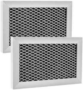 PROKITCHEN W10892387 Microwave Grease Filter Compatible with Whirlpool Microwave Filter Replacement, Replaces 4455038, PS11769323, W10845250, WMH31017FW Fit for Whirlpool Microwave Parts (2 Pack)