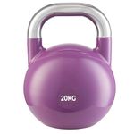 B Fit Competition Kettlebell – Professional Grade Kettlebell for Fitness, Weightlifting, Core Training – Durable and Strong Design Available in 7 Weight Option (20)