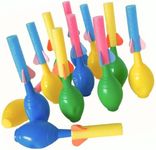 Fun Express Foam Crush Rockets – Exciting Outdoor Toys for Kids Launch and Play at Birthday Parties School Events & Backyard Fun – Perfect for Active Play & Competitive Games – 12 Pieces