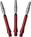 Viper by GLD Products 35-7805-02 Spinster Aluminum Dart Shaft: Medium, Red, 3-Pack