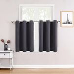 ChrisDowa Small Window Curtains for