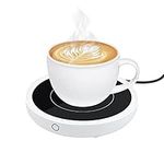 Coffee Mug Warmer with 3 Temperature Settings,Mcbazel Electric Smart Beverage Mug Warmer Cup Warmer with Touch Button & Light Indicator,Cup Mug Warmer Heated Coaster for Home Office Coffee Cup Warmer