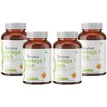 Berryheal Omega 7 Rich | Sea Buckthorn Oil Capsules | 120 Capsules - 500MG each | Optimal Pack - 60-Day Supply | 35% Omega 7 | Prevents blood sugar spikes and supports healthy weight management.