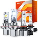 SEALIGHT H13 H10 LED Bulbs Combo, 6