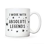 Manta Makes Gifts for Colleagues | I Work with Absolute Legends Mug | Funny Work Gifts | Funny Work Colleague Gifts | Gifts for Work Colleagues | Work Colleague Gifts Funny