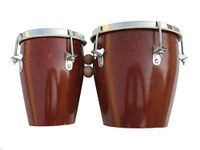 SAI Musical Wooden Bongo Set with Cover