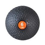 PRISP Weighted Medicine Slam Ball - Fitness Ball with Easy Grip Textured Surface