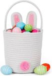 Easter Baskets for Kids Woven Bunny