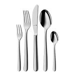 WMF Cutlery Set 30-Piece for 6 People Kult Cromargan Protect Stainless Steel Polished Extremely Scratch Resistant with Inserted Blade