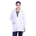 N.S.unisex lab coat doctor apron nurse pharmacist medico student 40 size