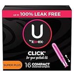 U by Kotex Click Compact Tampons, S