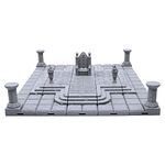 Locking Dungeon Tiles - Throne Room, Terrain Scenery Tabletop 28mm Miniatures Role Playing Game, 3D Printed Paintable, EnderToys