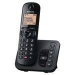 Panasonic KX-TGC260 Digital Cordless Phone: 18-min answering machine, dedicated call block button, an easy-to-read dot-matrix display and a hands-free speakerphone