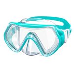 Findway Snorkel Mask for Kids,Swimming Goggles Kids for Boys Girls Youth Children Diving Mask with Nose Cover,No Leak Anti Fog Waterproof 180°Clear View Kids Swim Goggles for Age 5-16 Years