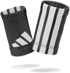 Adidas Wristband Pair - Black/White